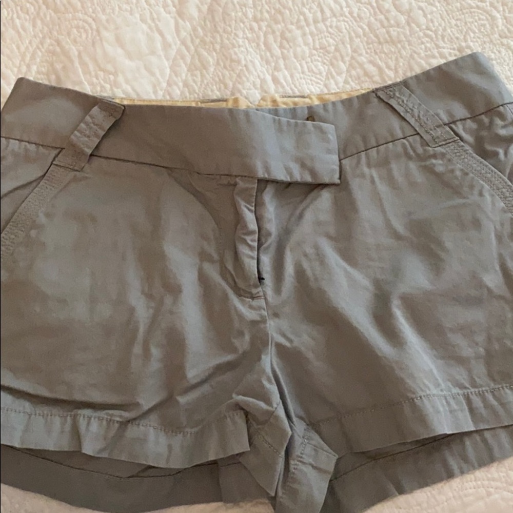 JCrew Gray Chino Shorts